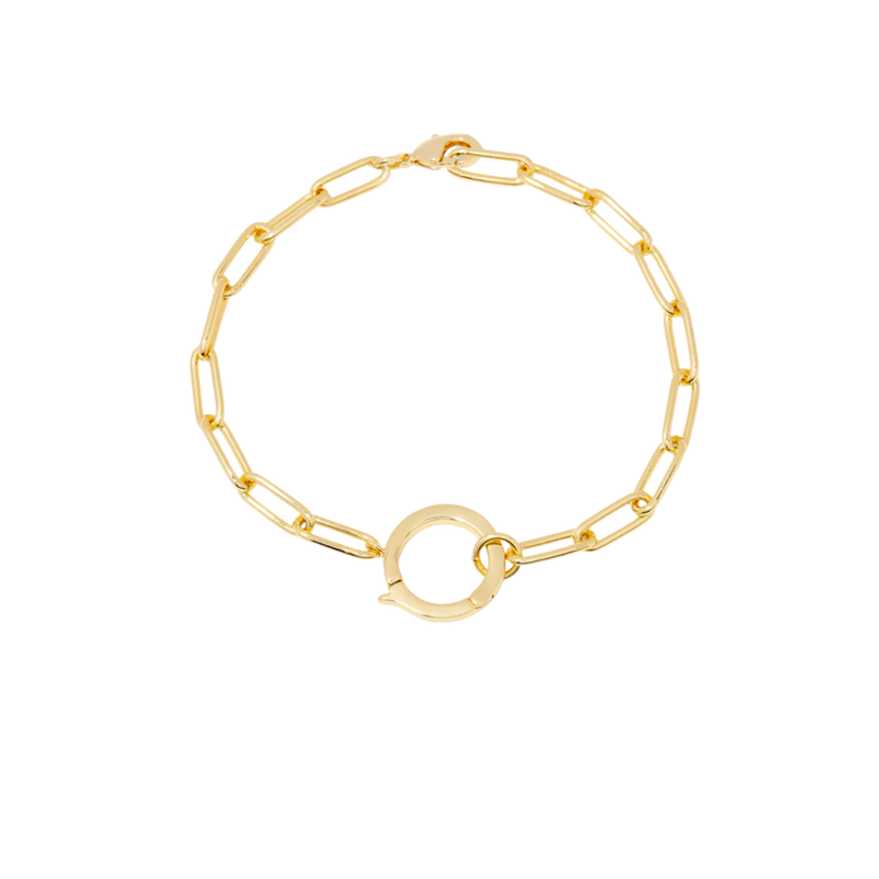 Paperclip Charm Bracelet