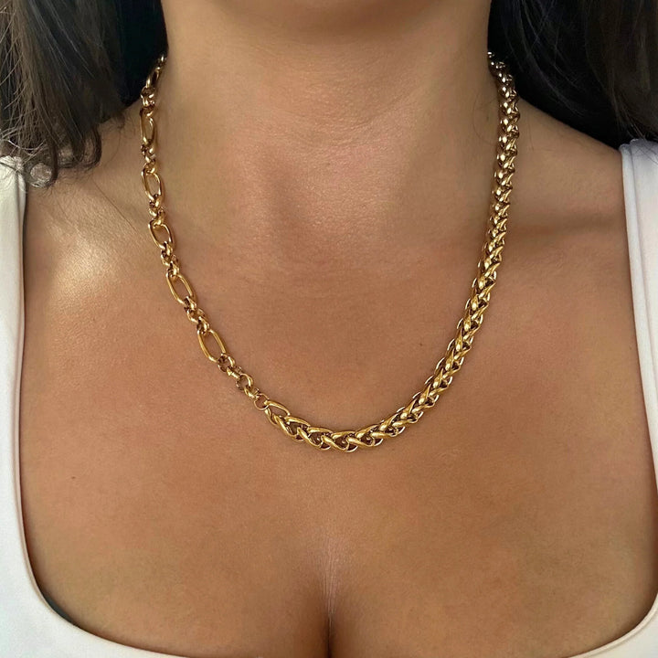 Gespleten schakelketting