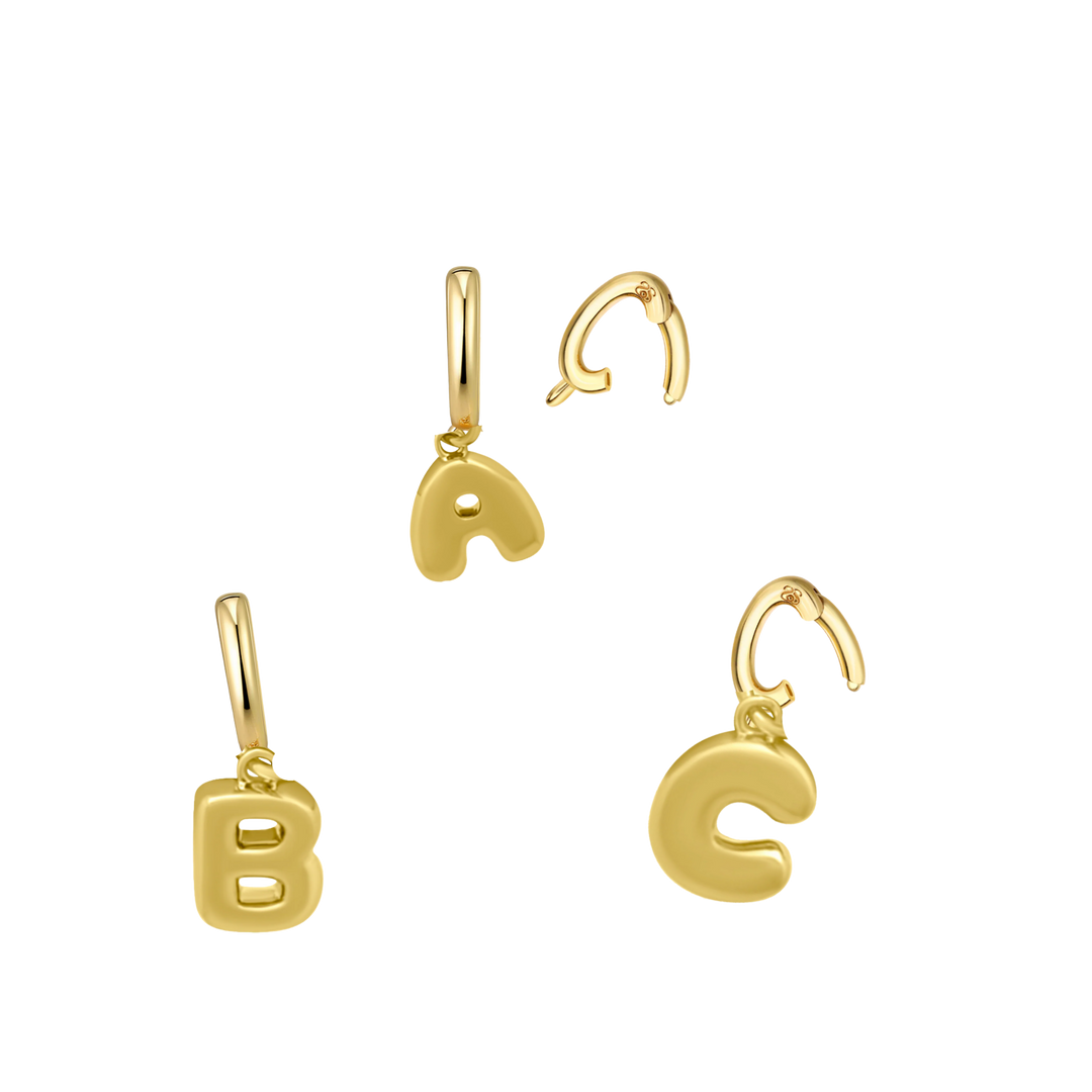 Bubble Letter Charm