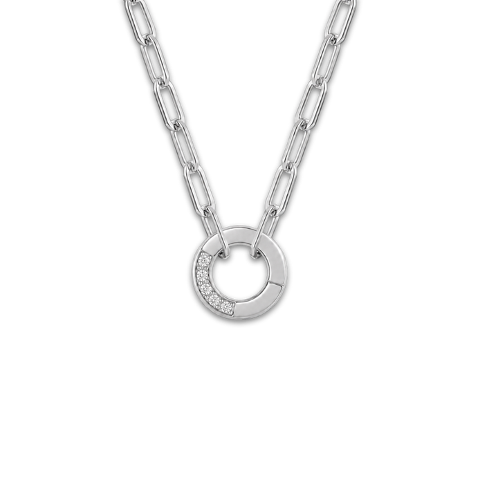 Charm Paperclip Necklace