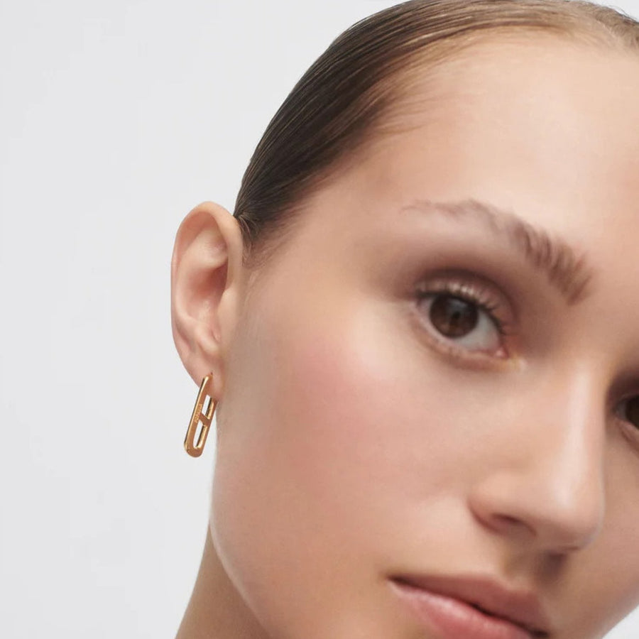 Lucky Huggie Hoops - LUCID