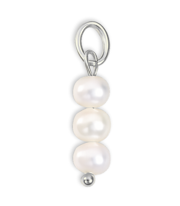 Triple Pearl Silver