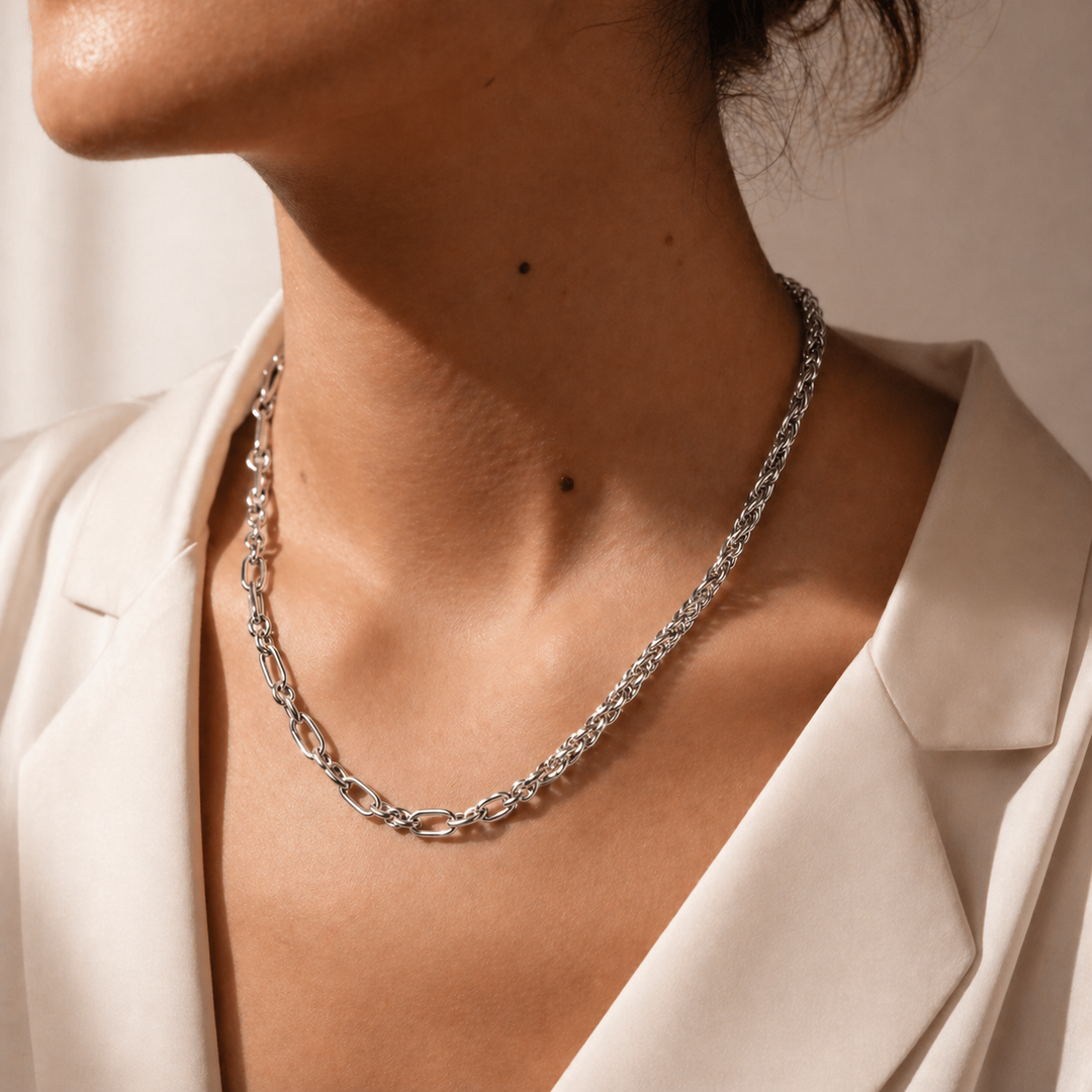 Gespleten schakelketting