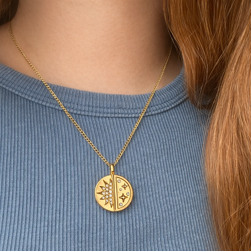 Starburst Necklace  – Recycled Gold Symbolic Jewellery | LUCID