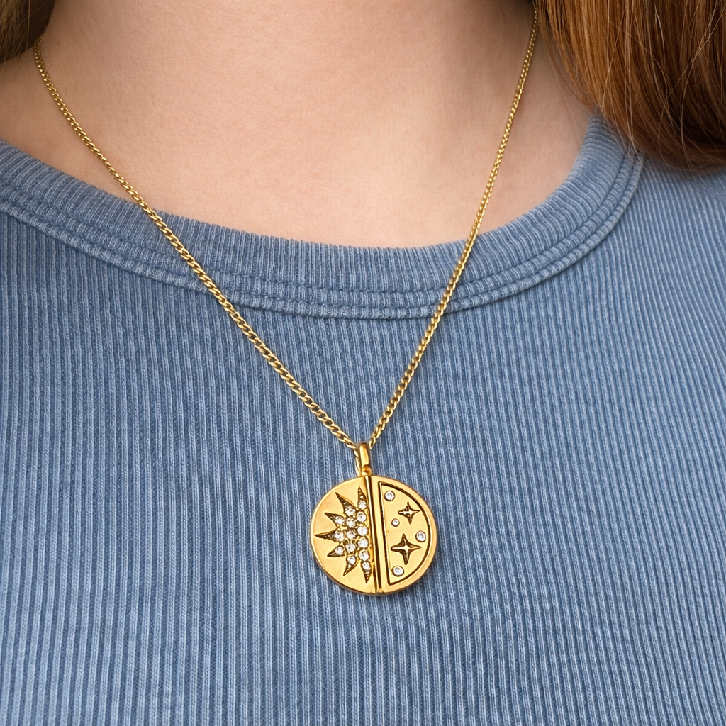 Starburst Necklace  – Recycled Gold Symbolic Jewellery | LUCID