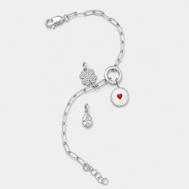 Paperclip Charm Bracelet
