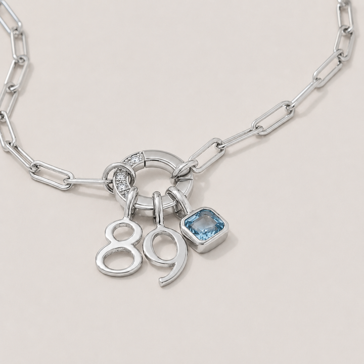 Paperclip Charm Bracelet