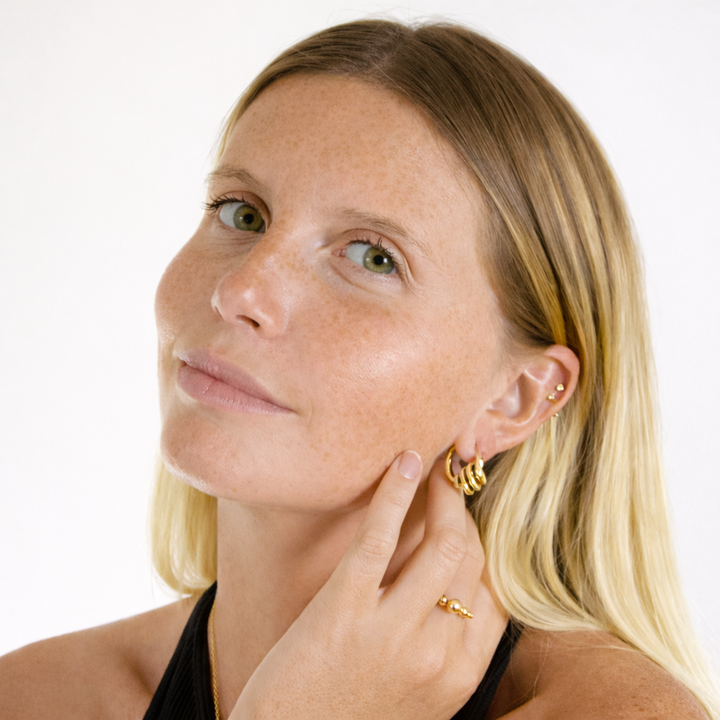 Créoles spirales tendance