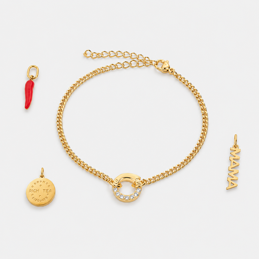 Charm Chain Bracelet