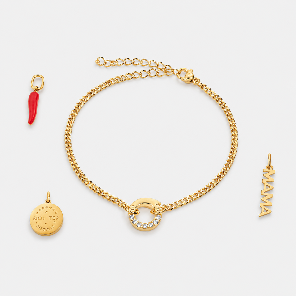 Charm Chain Bracelet