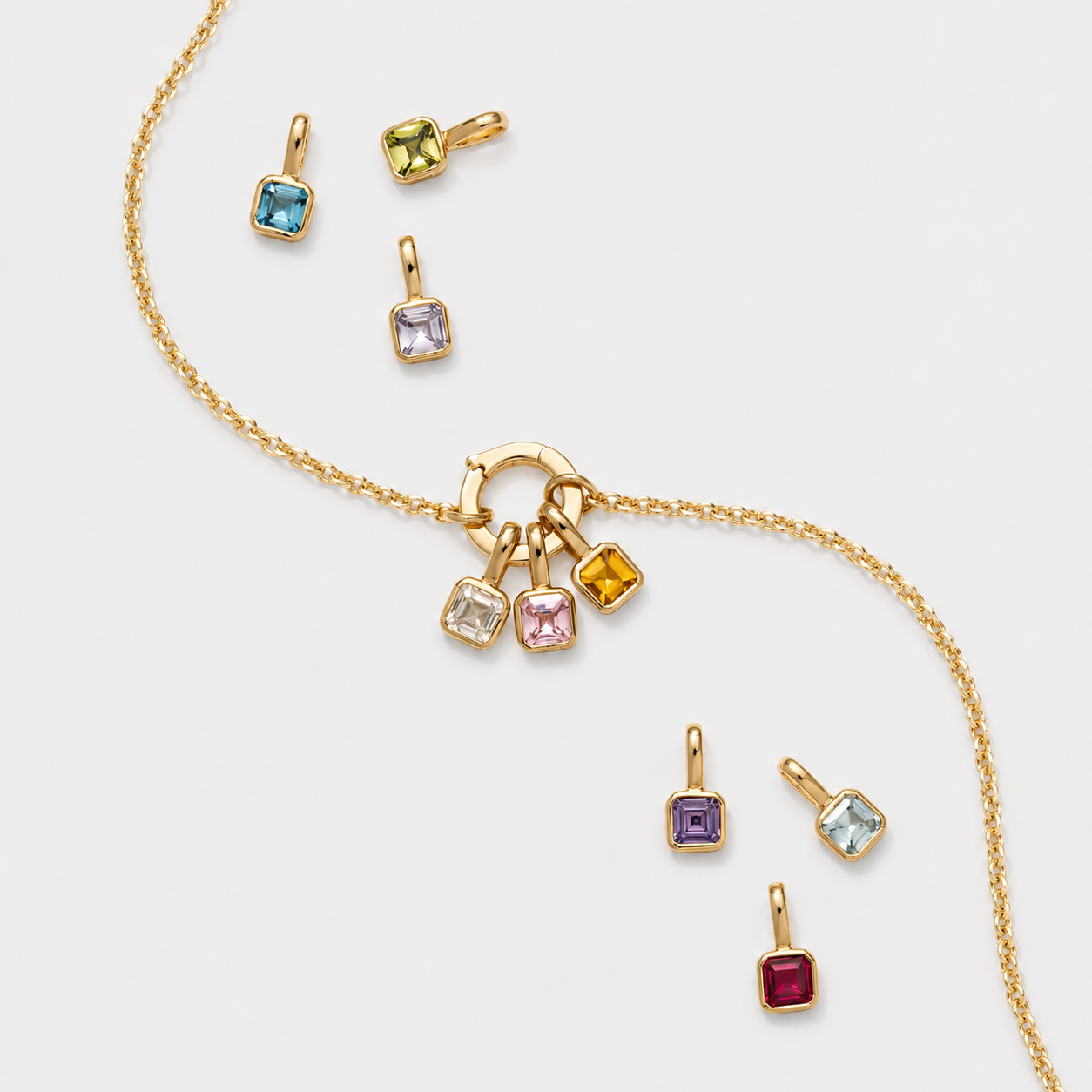 Chain Charm Necklace