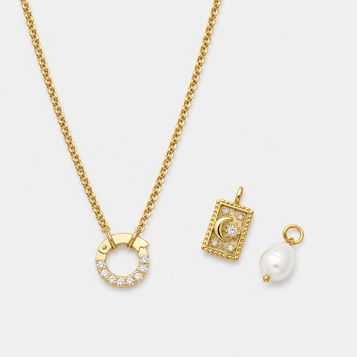 Chain Charm Necklace