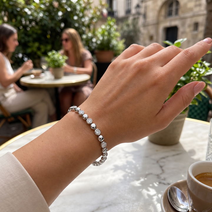 Round Tennis Bracelet