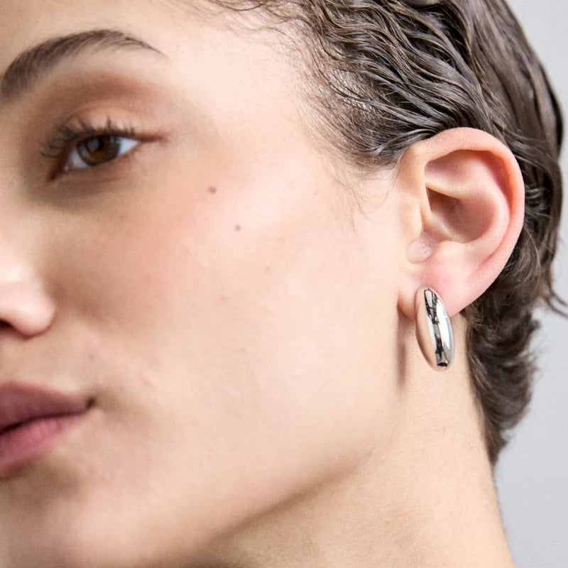 Clip On Bold Earrings - Recycled Gold & Silver | LUCID