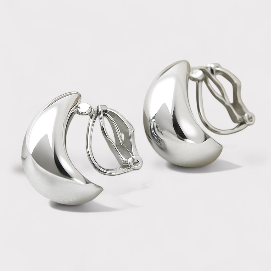 Clip On Bold Earrings - Recycled Gold & Silver | LUCID