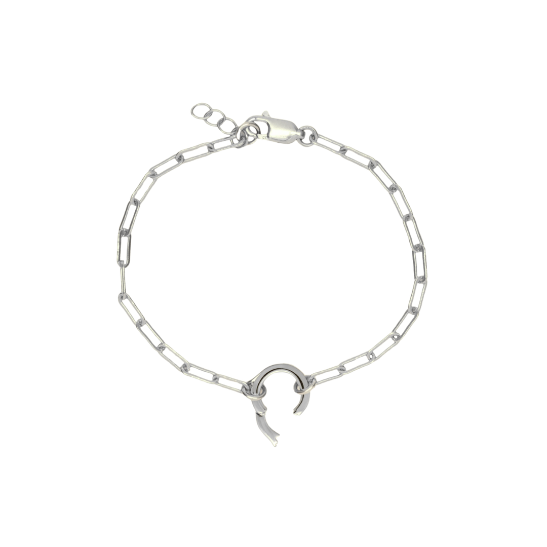 Paperclip Charm Bracelet