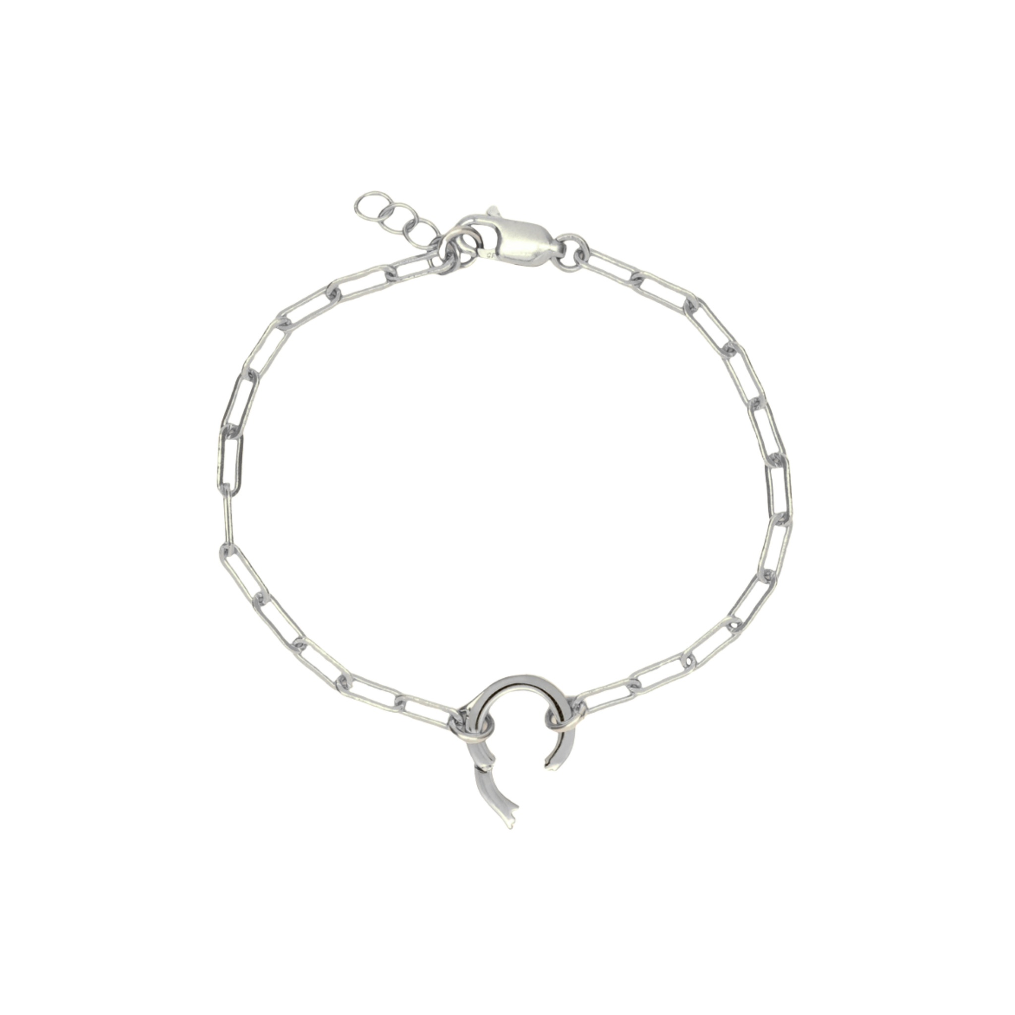 Paperclip Charm Bracelet