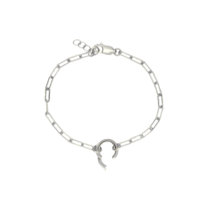 Paperclip Charm Bracelet