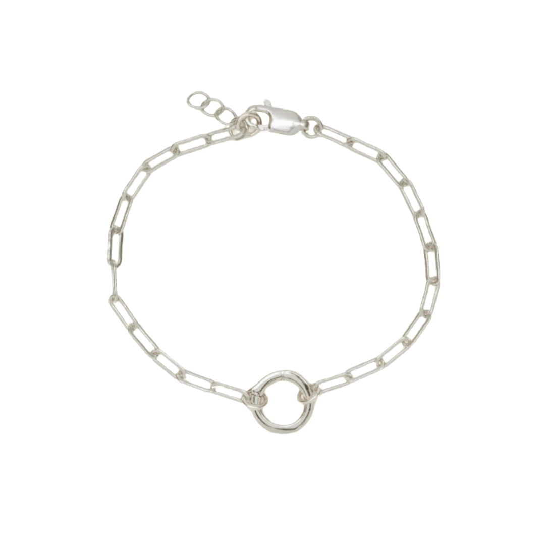 Paperclip Charm Bracelet