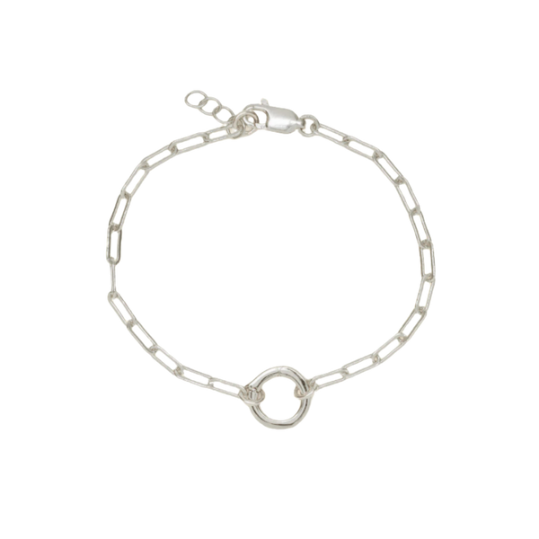 Bracelet à breloques trombone