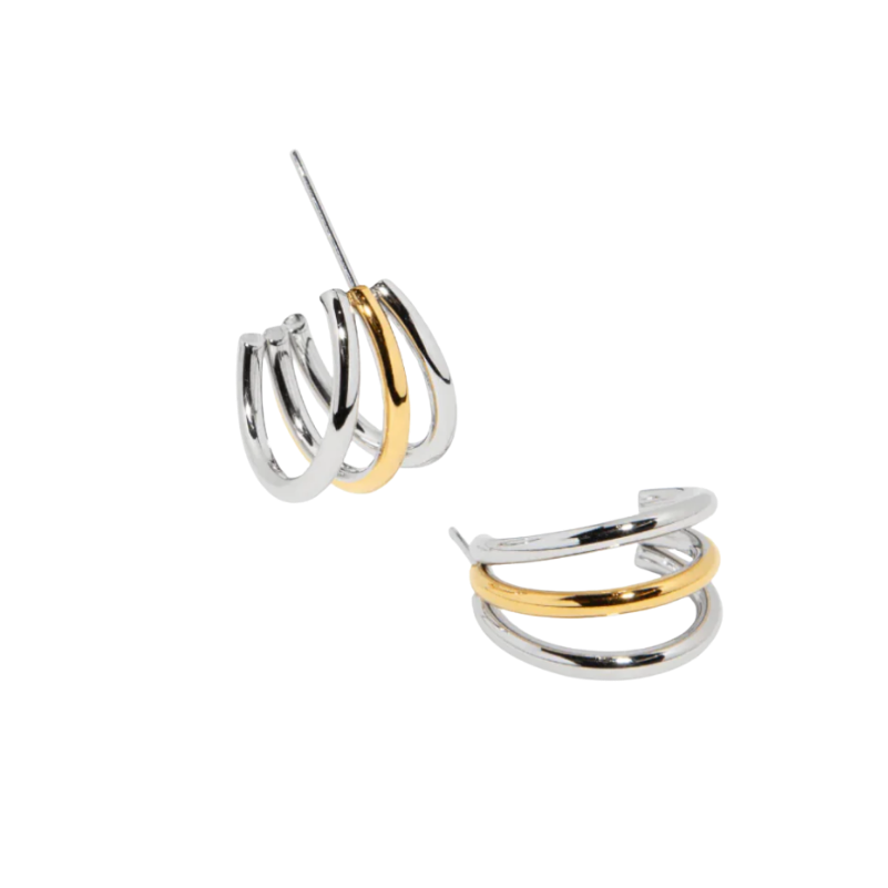 Triple Hoops Earrings