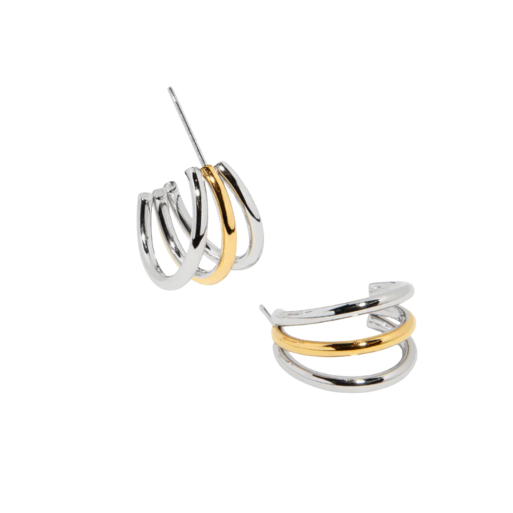 Triple Hoops Earrings