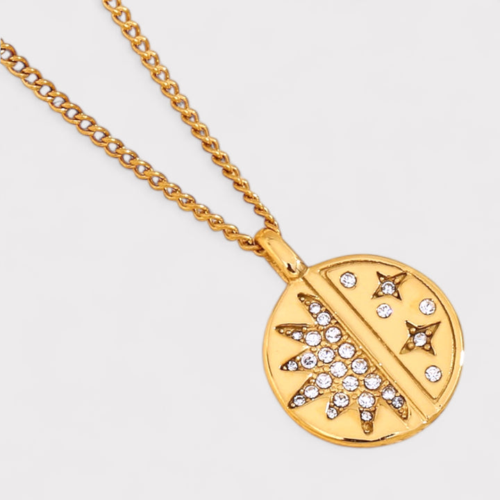 Starburst Necklace  – Recycled Gold Symbolic Jewellery | LUCID