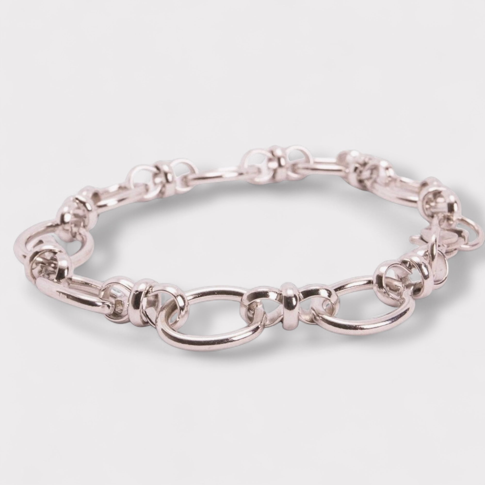 🎁 Chain Bracelet – Bold Adjustable Chain in Recycled Gold or Silver | LUCID (100% off)