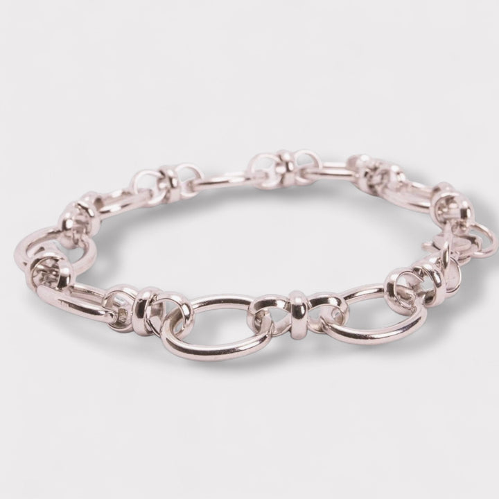 🎁 Chain Bracelet – Bold Adjustable Chain in Recycled Gold or Silver | LUCID (100% off)