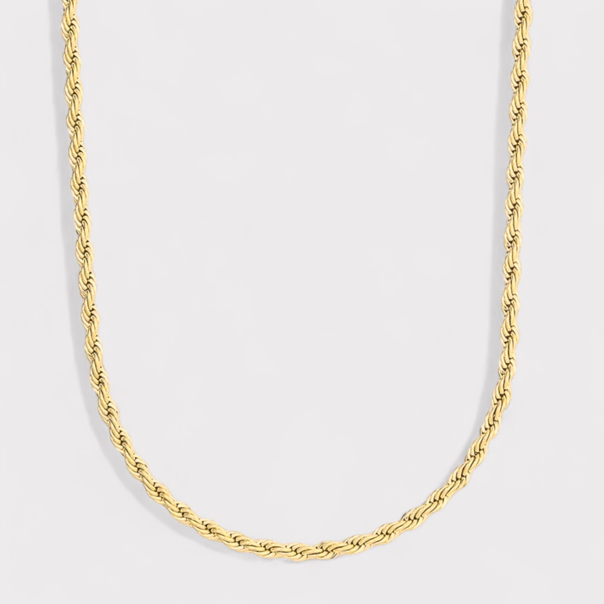 Men’s Rope Chain – Recycled Gold, Silver & Titanium | LUCID