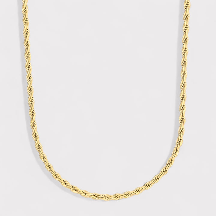 Men’s Rope Chain – Recycled Gold, Silver & Titanium | LUCID
