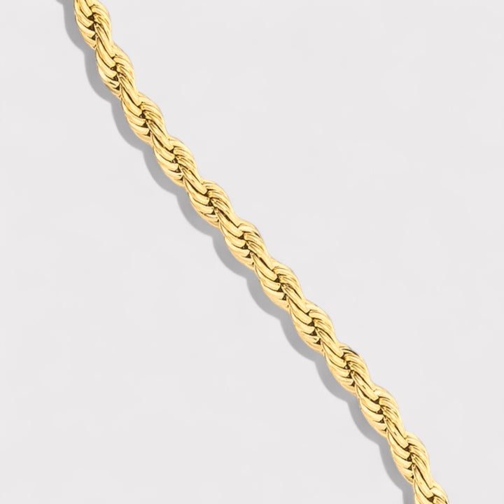 Men’s Rope Chain – Recycled Gold, Silver & Titanium | LUCID