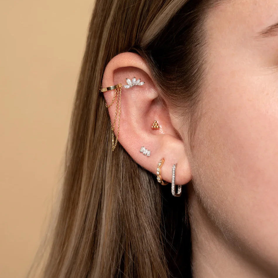 Diamante Hoops