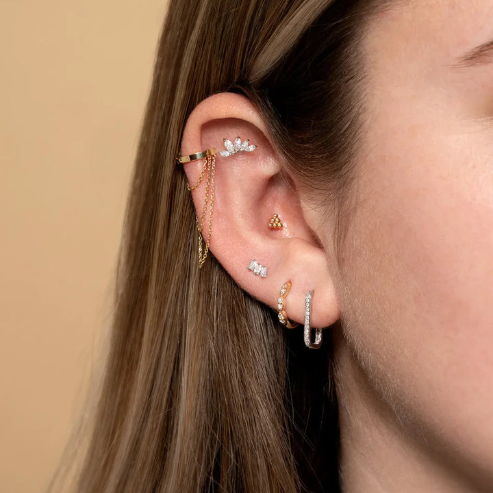 Diamante Hoops