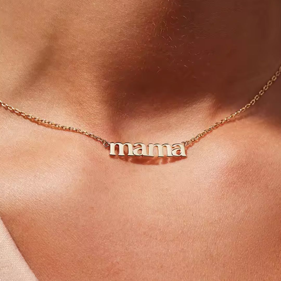 Mama Necklace – Recycled Gold/Silver Mama Gift | LUCID