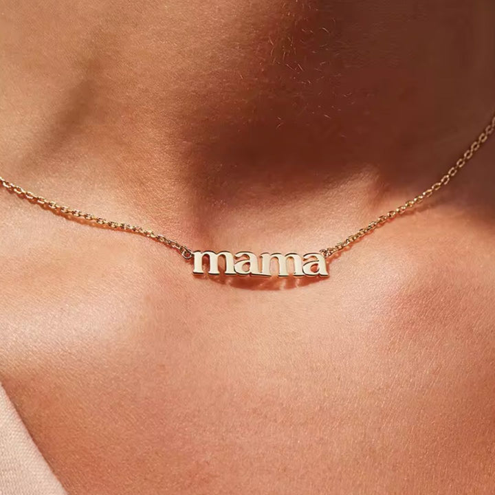 Mama Necklace – Recycled Gold/Silver Mama Gift | LUCID
