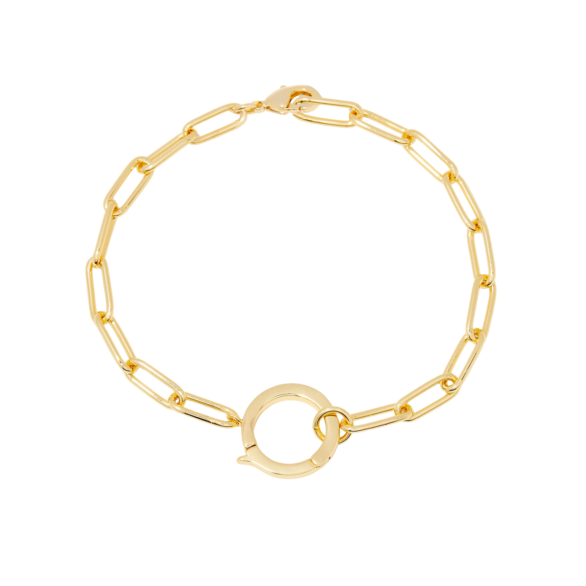 Paperclip Charm Bracelet