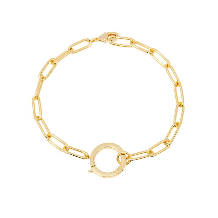 Paperclip Charm Bracelet