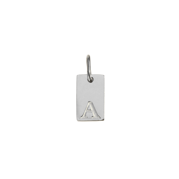 Letter Tag Charm