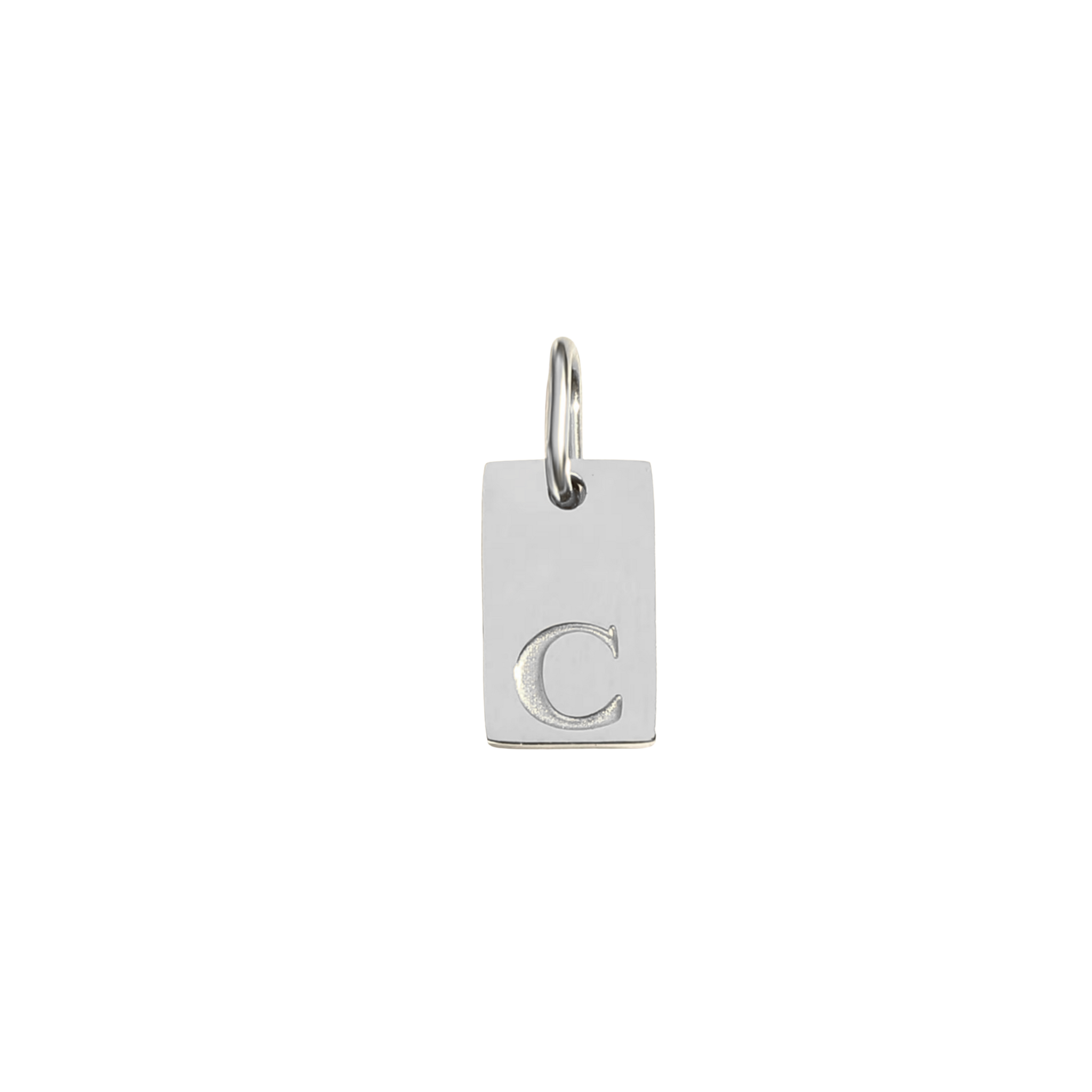 Letter Tag Charm