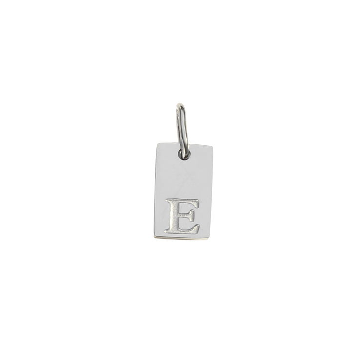 Letter Tag Charm