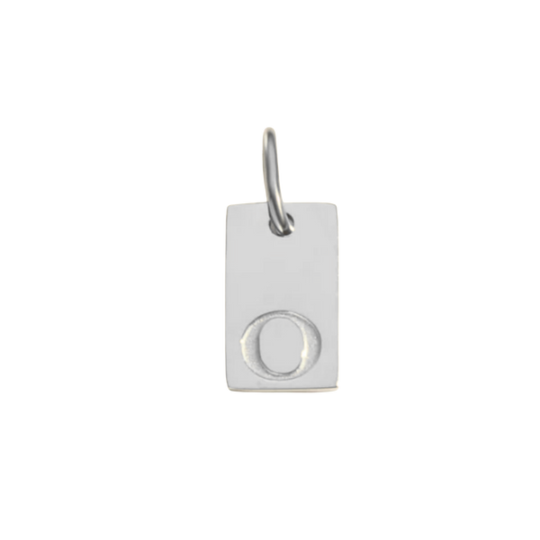 Letter Tag Charm