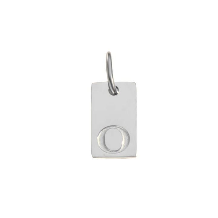 Letter Tag Charm