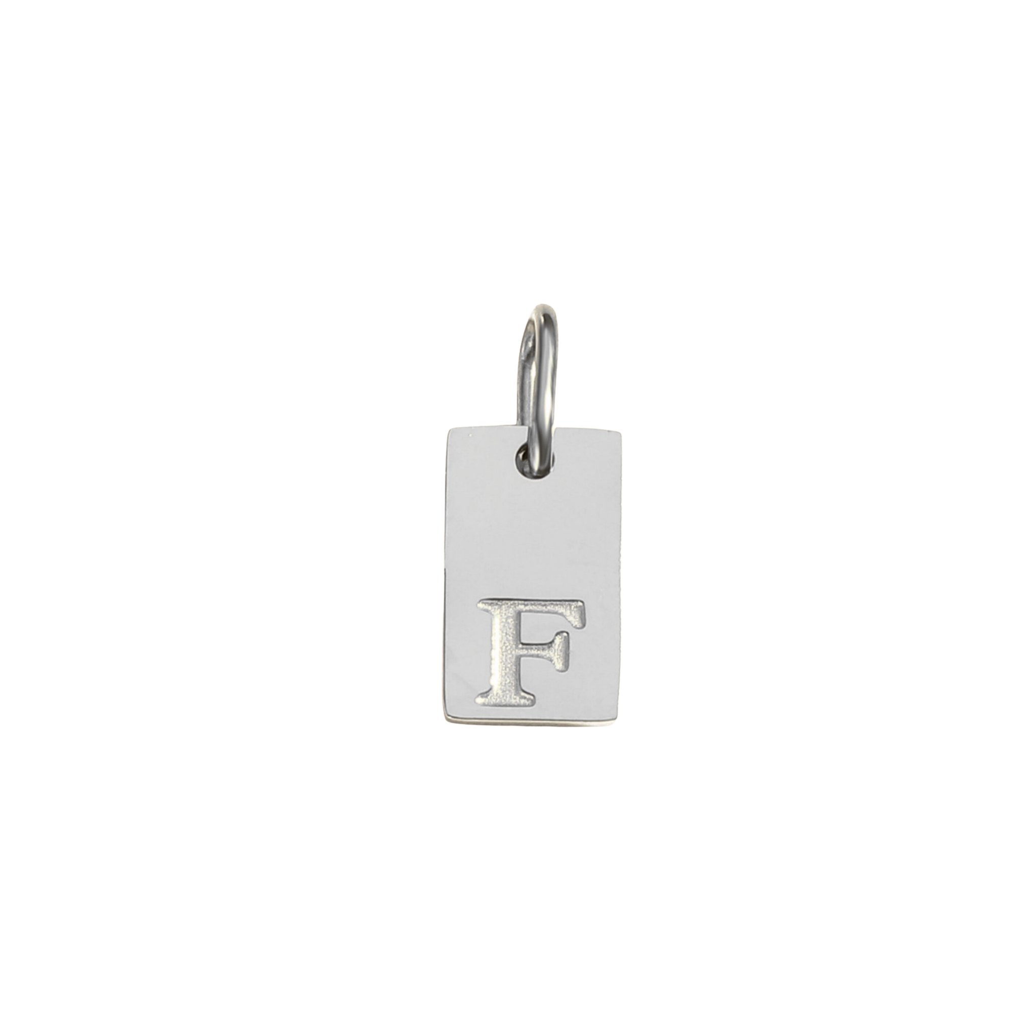 Letter Tag Charm