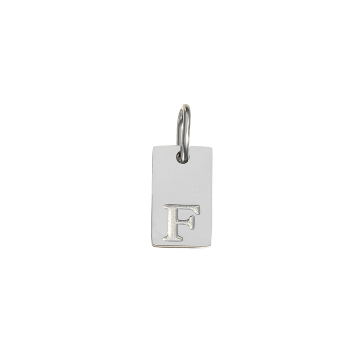 Letter Tag Charm