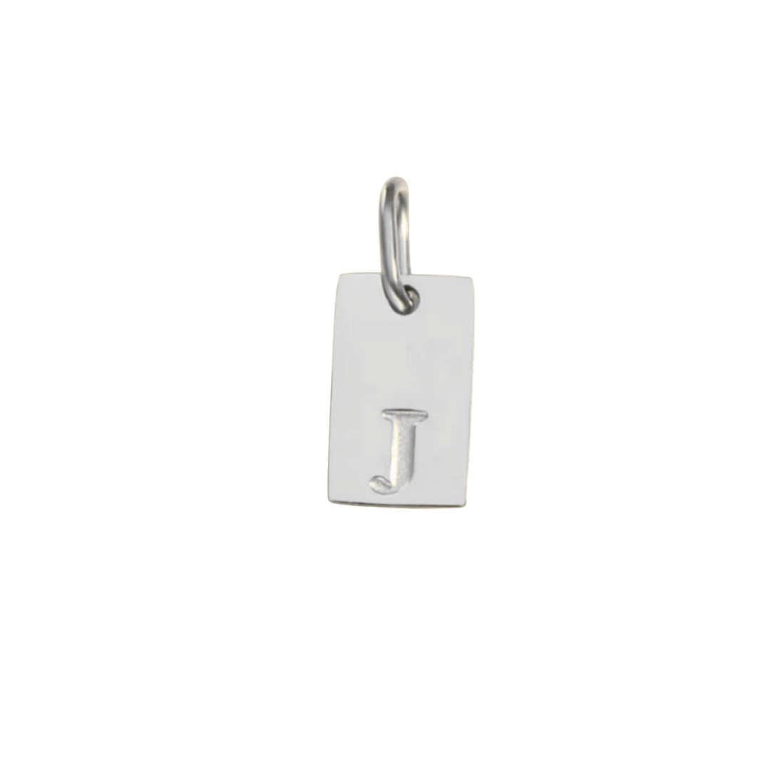 Letter Tag Charm