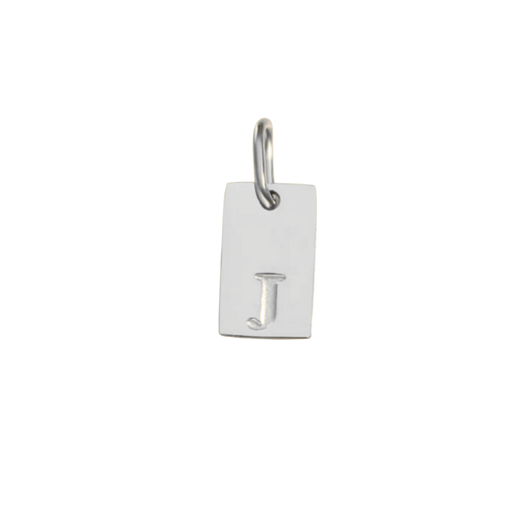 Letter Tag Charm