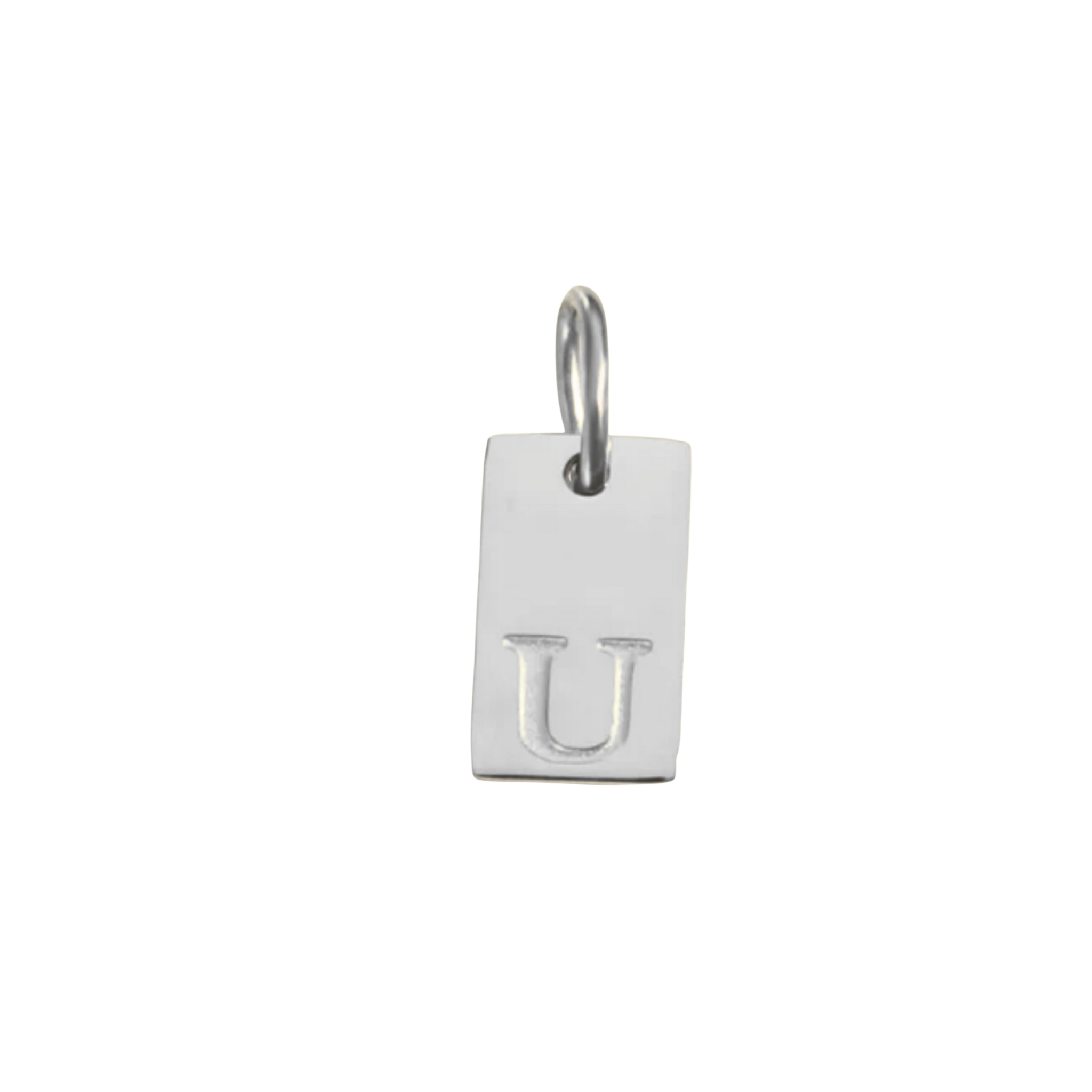 Letter Tag Charm