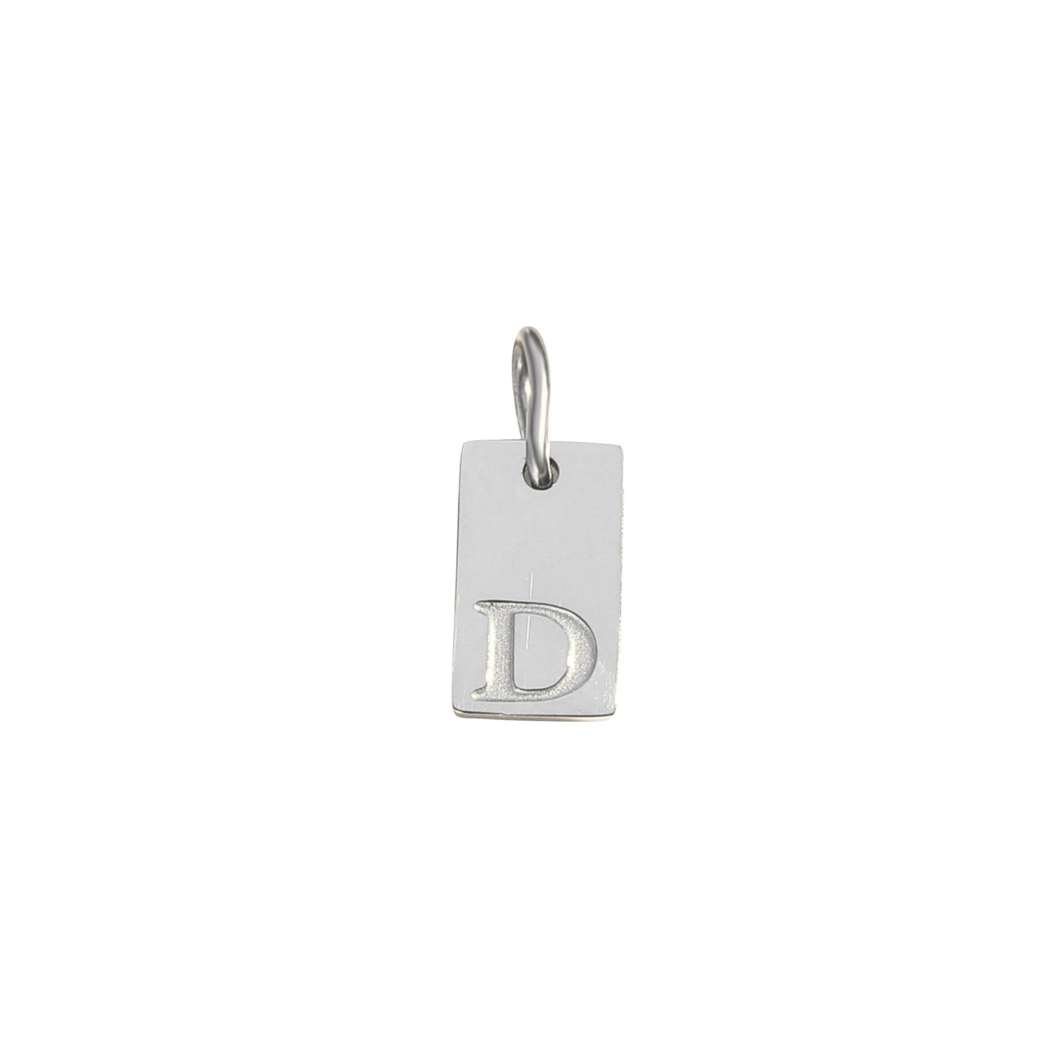 Letter Tag Charm