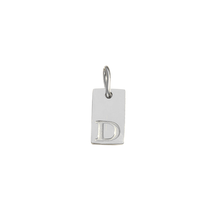 Letter Tag Charm